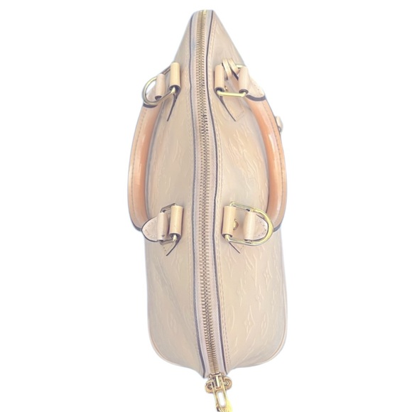 Authenticated Louis Vuitton Vernis Alma PM in Rose Angelique - Picture 3 of 7